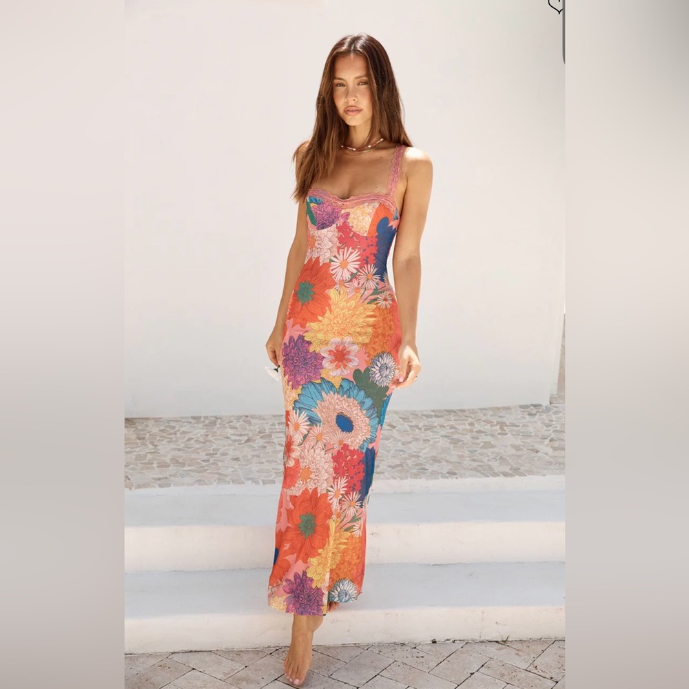 Fortunate one maxi dress
